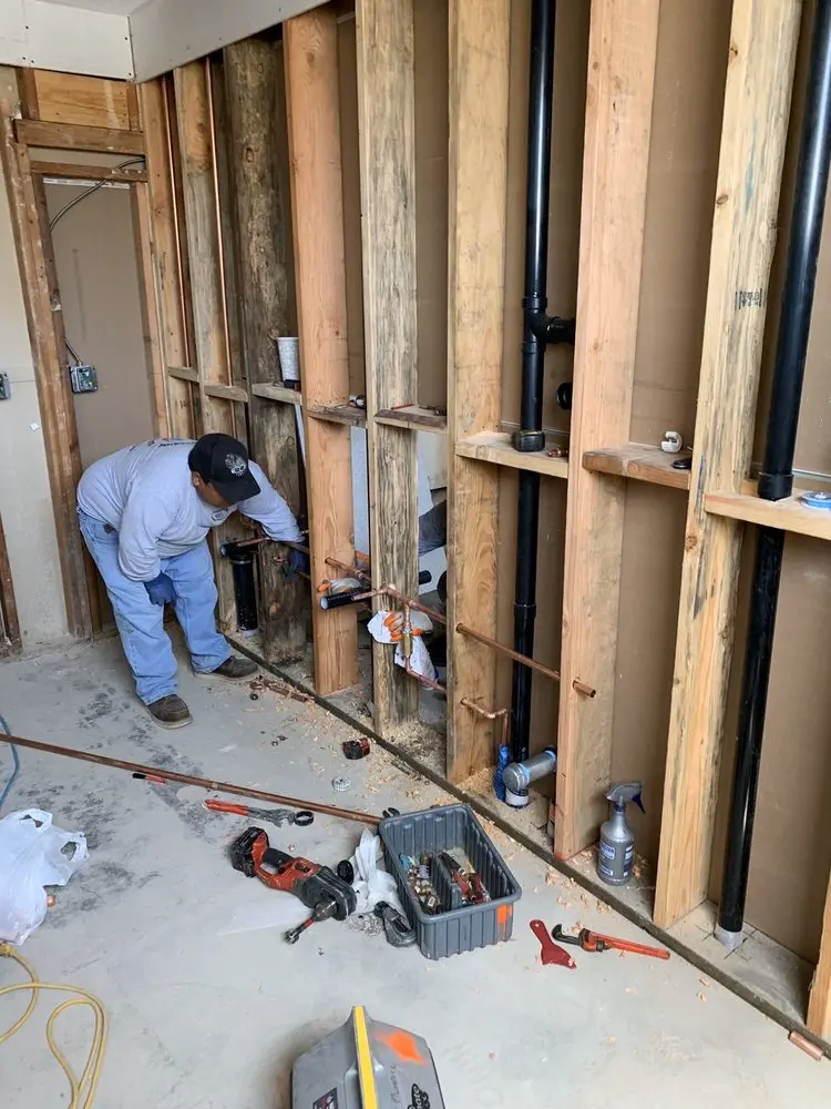 Commercial rough-in plumbing for Gas Line Repair in Parktowne Industrial Center